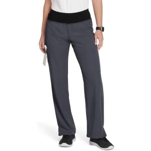 imageJockey Womens Scrubs Soft Comfort Yoga Scrub PantCharcoal