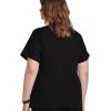imageJockey 2306 Womens Mock Wrap Scrub Top  Comfort GuaranteedBlack