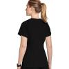 imageJockey 2306 Womens Mock Wrap Scrub Top  Comfort GuaranteedBlack