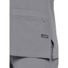 imageJockey 2306 Womens Mock Wrap Scrub Top  Comfort GuaranteedPewter