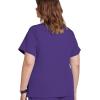 imageJockey 2306 Womens Mock Wrap Scrub Top  Comfort GuaranteedPurple