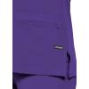 imageJockey 2306 Womens Mock Wrap Scrub Top  Comfort GuaranteedPurple