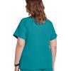 imageJockey 2306 Womens Mock Wrap Scrub Top  Comfort GuaranteedTeal