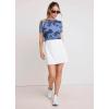 imageJockey Womens Activewear EVERACTIVE Short Sleeve Crew Neck TeeCumulus Cloud