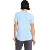 imageJockey Womens Activewear EVERACTIVE Short Sleeve Crew Neck TeeEcho Blue Heather