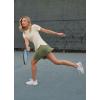 imageJockey Womens Activewear EVERACTIVE Short Sleeve Crew Neck TeeSandy Shimmer Heather