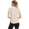 imageJockey Womens Activewear EVERACTIVE Short Sleeve Crew Neck TeeSandy Shimmer Heather