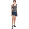 imageJockey Womens EVERACTIVE Tank with Builtin BraBattleship Heather