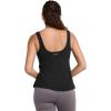 imageJockey Womens EVERACTIVE Tank with Builtin BraBlack