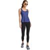 imageJockey Womens EVERACTIVE Tank with Builtin BraContinuous Blue Palm