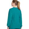 imageJockey Womens Scrubs Classic Round Neckline Snap Scrub JacketTeal
