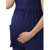 imageJockey Womens Scrubs Empire Waist Maternity Scrub TopNew Navy