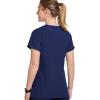 imageJockey Womens Womens VNeck Crossover Scrub TopNew Navy