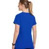 imageJockey Womens Womens VNeck Crossover Scrub TopRoyal Blue