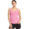 imageJockey Womens EVERACTIVE Tank with Builtin BraFruit Punch Heather