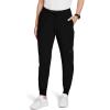 imageJockey Womens Scrubs Cargo Scrub JoggerBlack