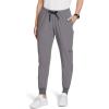 imageJockey Womens Scrubs Cargo Scrub JoggerPewter