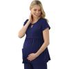 imageJockey Womens Scrubs Empire Waist Maternity Scrub TopNew Navy