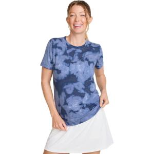 imageJockey Womens Activewear EVERACTIVE Short Sleeve Crew Neck TeeCumulus Cloud