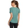 imageJockey Womens Activewear EVERACTIVE VNeck TeeAquamarine