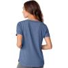 imageJockey Womens Activewear EVERACTIVE VNeck TeeDusk Blue Heather