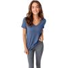 imageJockey Womens Activewear EVERACTIVE VNeck TeeDusk Blue Heather