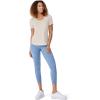 imageJockey Womens Activewear EVERACTIVE VNeck TeeSandy Shimmer Heather