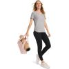 imageJockey Womens Activewear EVERACTIVE VNeck TeeSilver Fox