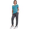 imageJockey Womens Activewear EVERACTIVE VNeck TeeTeal Slate