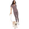imageJockey Womens Activewear EVERACTIVE VNeck TeeTwilight Sands