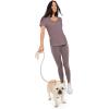 imageJockey Womens Activewear EVERACTIVE VNeck TeeTwilight Sands
