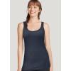 imageJockey Womens Activewear Rib TankNavy