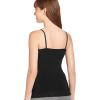 imageJockey Womens Shapewear Skimmies Ultralight Smoothing Lace CamiBlack