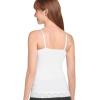 imageJockey Womens Shapewear Skimmies Ultralight Smoothing Lace CamiWhite