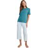imageJockey Womens Soft Touch Luxe Short Sleeve TeeTeal Slate