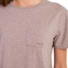 imageJockey Womens Soft Touch Luxe Short Sleeve TeeTwilight Sands