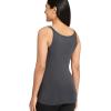 imageJockey Womens Undershirt Supersoft CamiJet Grey