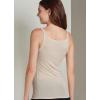 imageJockey Womens Undershirt Supersoft CamiLight Beige