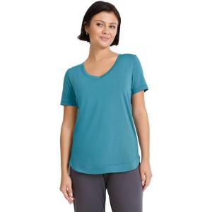 imageJockey Womens Activewear EVERACTIVE VNeck TeeTeal Slate