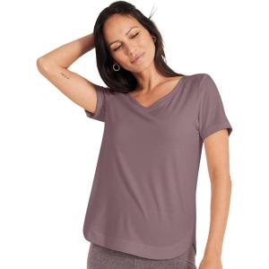 imageJockey Womens Activewear EVERACTIVE VNeck TeeTwilight Sands