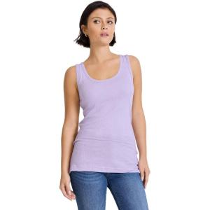 imageJockey Womens Activewear Rib TankViolet Veil