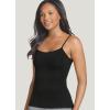 imageJockey Womens Shapewear Skimmies Core Body Smoothing Seamfree CamiBlack