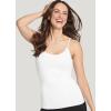 imageJockey Womens Shapewear Skimmies Ultralight Smoothing CamiWhite