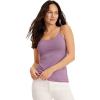 imageJockey Womens Shapewear Skimmies Ultralight Smoothing CamiSilver Plum
