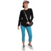 imageJockey Womens Activewear EVERACTIVE Long Sleeve Crew Neck TeeBlack