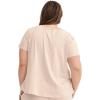 imageJockey Womens Loungewear Soft Touch Luxe Swing TeeOatmeal Heather