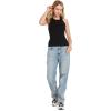 imageJockey Womens Organic Cotton Stretch Racerback TankBlack