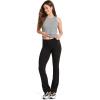 imageJockey Womens Organic Cotton Stretch Racerback TankGrey Heather