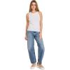 imageJockey Womens Organic Cotton Stretch Racerback TankWhite
