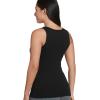 imageJockey Womens Performance 100 Cotton Rib TankBlack